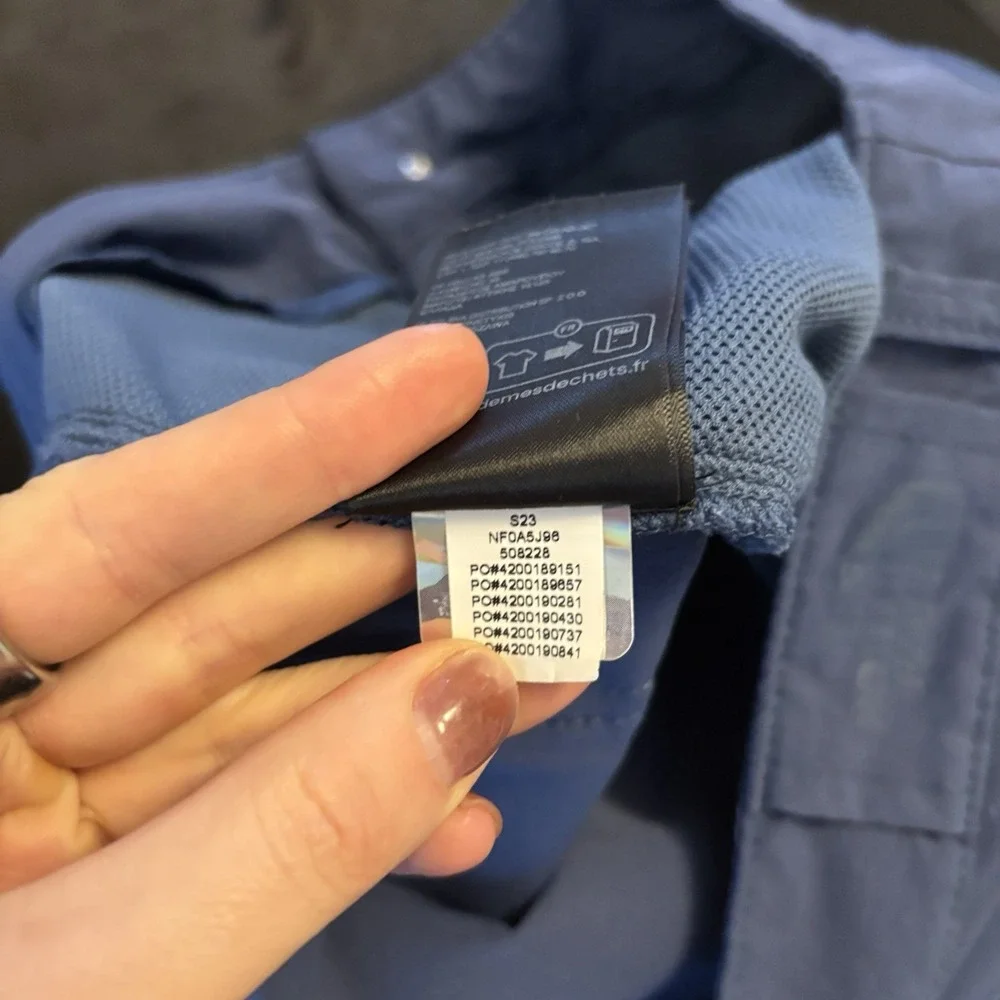 The North Face Men's Sprag 5 Pocket Pants 33 Stretch Trail Hiking Outdoor Blue